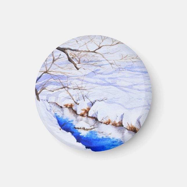 Íman Um riacho de neve (Frente)