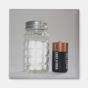 Íman Um Sal e Bateria