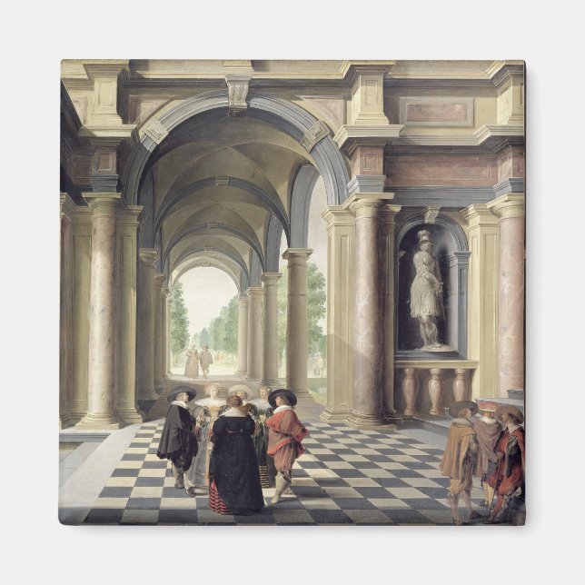 Íman Um Salão Renascentista (Frente)