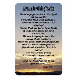 Íman Um salmo para dar Obrigados-Salm 100