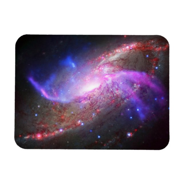 Íman Um Show De Luz Galáctica Na Galáxia Espiral Ngc 42 (Horizontal)