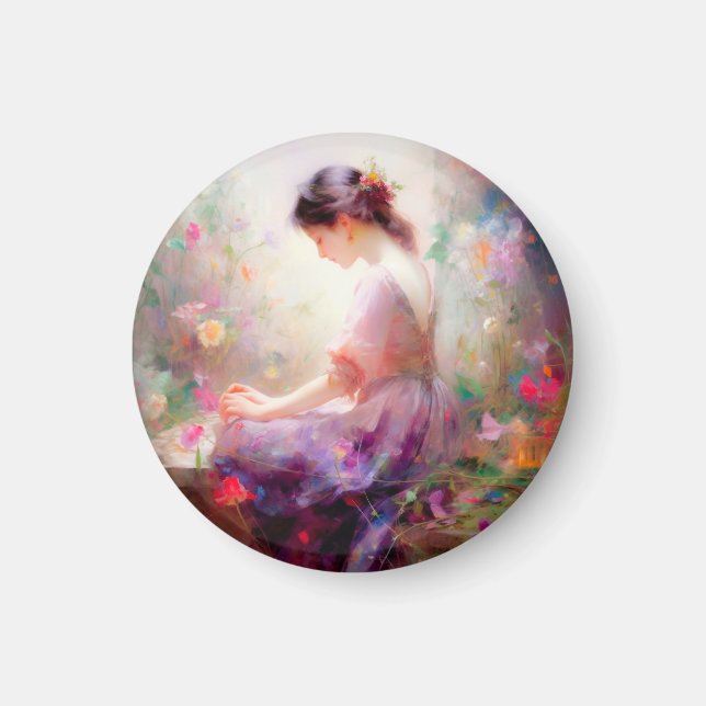 Íman Um sonho de dia das flores (Frente)