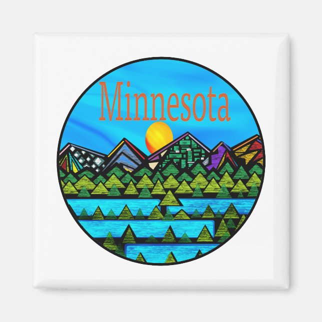 Íman Um sonho de Minnesota (Frente)