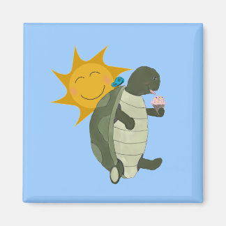 Íman Um Sorvete de Tartaruga