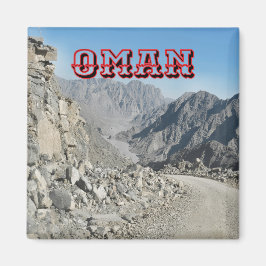 Íman Um terreno montanhoso de Omani