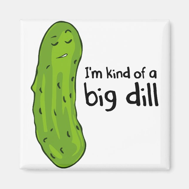 Íman Um tipo de picles de dill de venda (Frente)