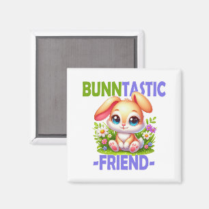 Íman Um trocadilho de Amigo Bunntastic. Cartografia de 
