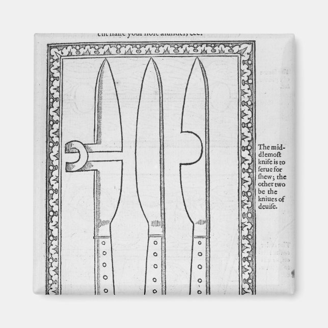 Íman Um truque de faca (Frente)