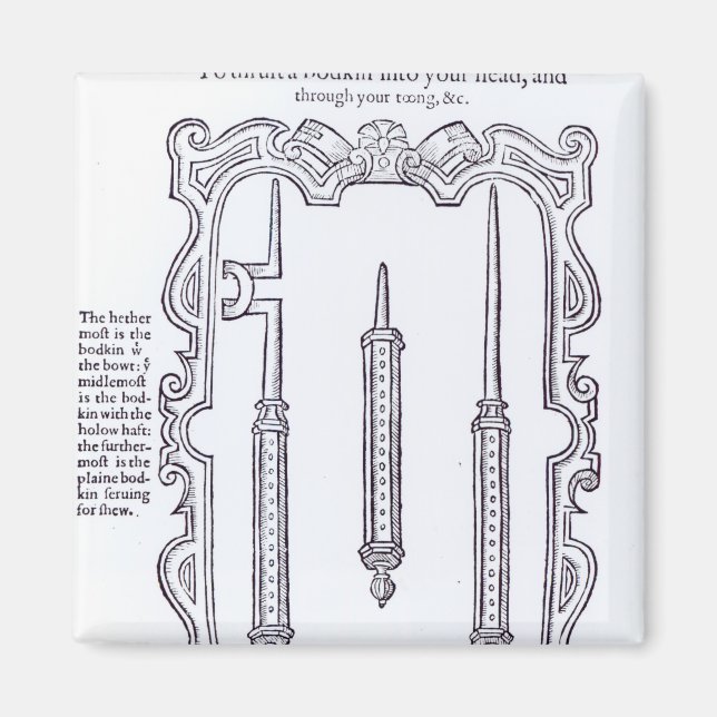 Íman Um truque mágico (Frente)