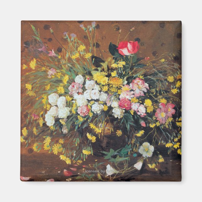 Íman Um Vaso de Flores (Frente)