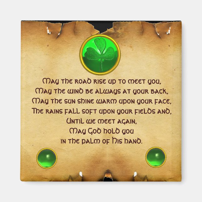 Íman Um Velho Blindagem Irlandesa (Frente)