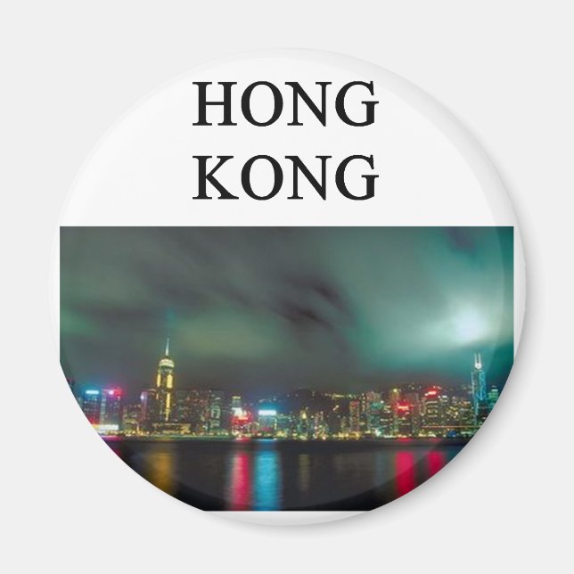 Íman uma bela fotografia de homg kong (Frente)