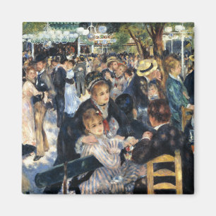 Íman Uma Bola no Moulin de la Galette - Renoir