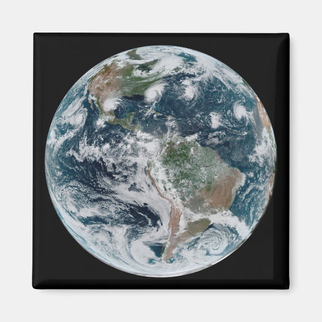 Íman Uma Cadeia De Ciclones Tropicais (Frente)