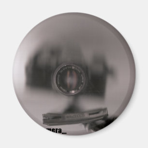 Íman Uma câmera não assim escondida