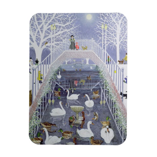 Íman Uma caminhada no parque (Vertical)