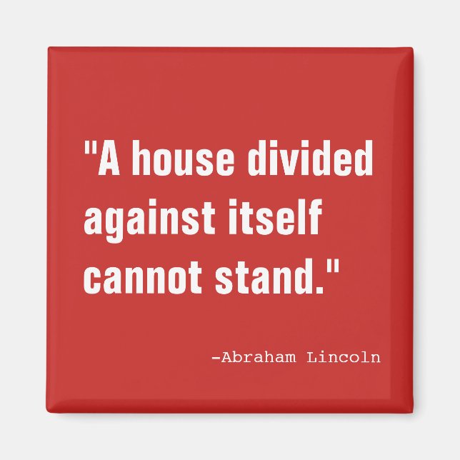 Íman Uma Casa Dividida (Frente)