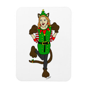 Íman uma catalhadora de Natal