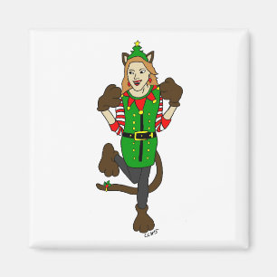 Íman uma catalhadora de Natal