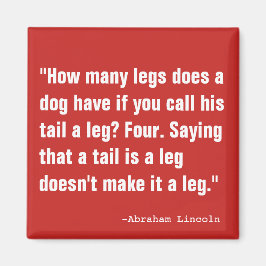 Íman Uma Cauda Não É Uma Perna