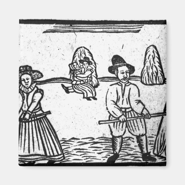 Íman Uma Cena de Colheita (Frente)