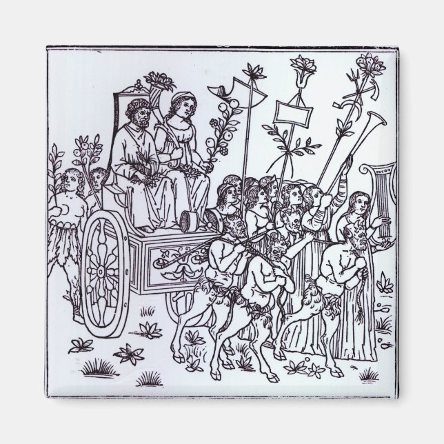 Íman Uma cena do Decameron (Frente)