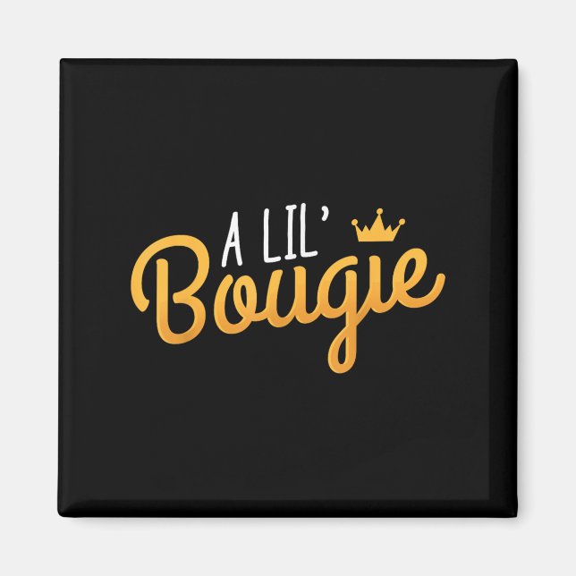 Íman Uma citação de Lil Bougie Humor (Frente)
