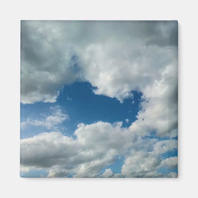 Íman Uma cobertura de nuvens (Frente)