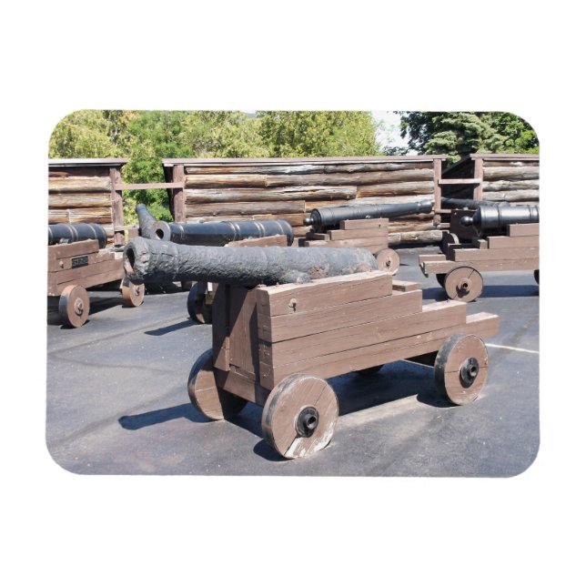 Íman Uma coleção de canhões (Horizontal)