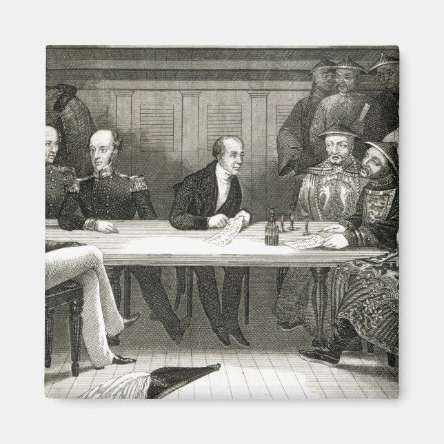 Íman Uma conferência em Chusan (Frente)