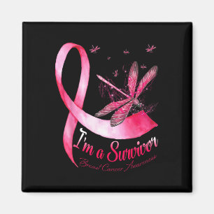 Íman Uma Consciência do Cancer de Dragonfly Sobrevivent