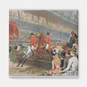 Íman Uma corrida de cavalos, 1886
