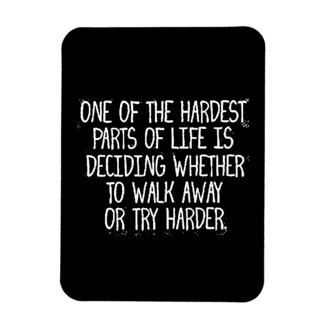 ÍMAN  UMA DAS PARTES MAIS DIFÍCEIS DA VIDA É DECIDIR SE (Vertical)