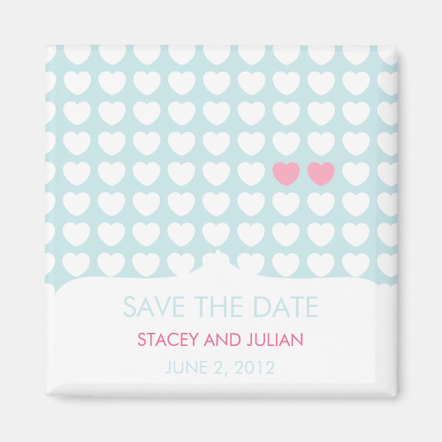 Íman Uma em um Milhão de Imãs salves a data (Frente)