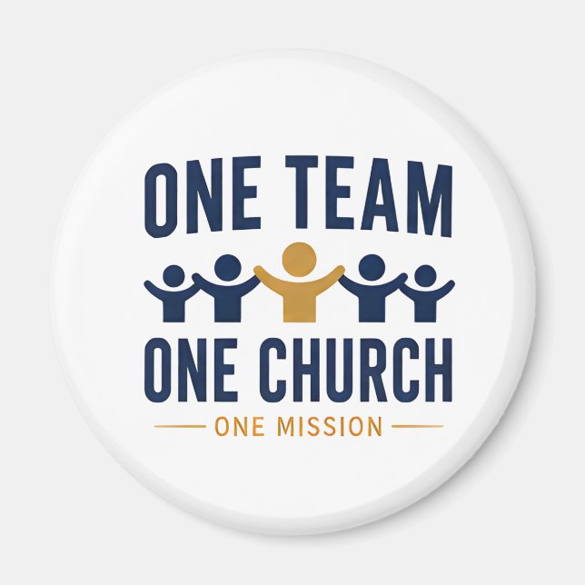 Íman Uma Equipe Uma Igreja Uma Missão Fé (Frente)