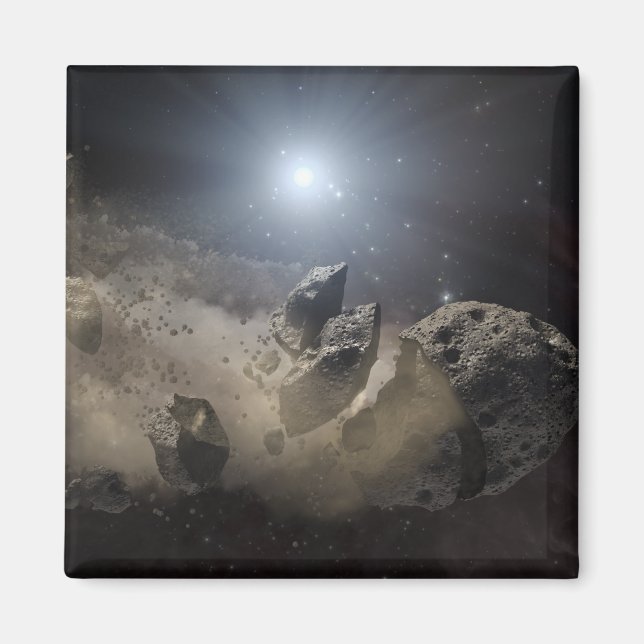 Íman Uma estrela anã branca (Frente)