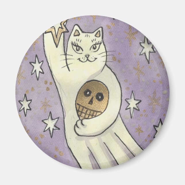 Íman Uma Estrela Sortuda Espirituosa (Frente)