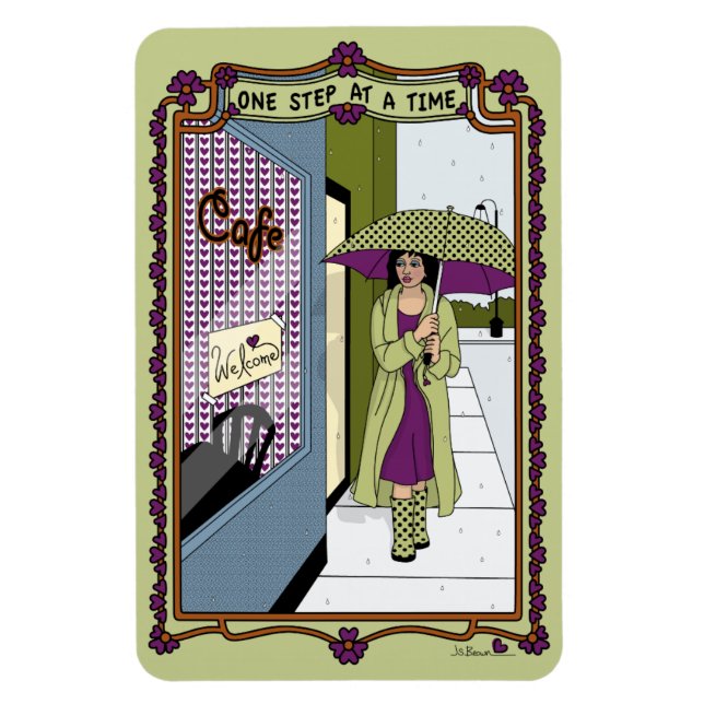 Íman Uma etapa em um frigorífico Time_A_4x6 (Vertical)