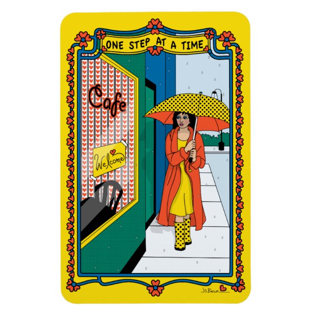 Íman Uma etapa em um frigorífico Time_B_4x6 (Vertical)