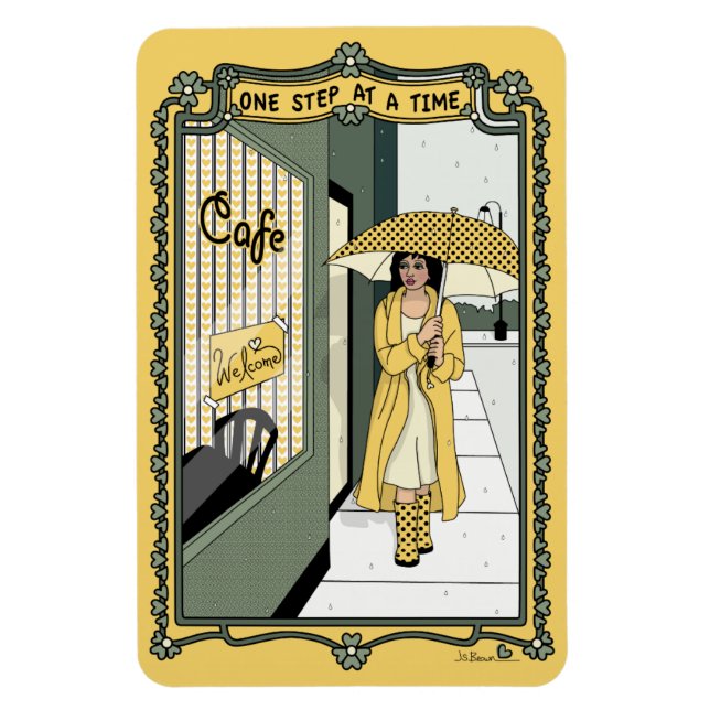 Íman Uma etapa em um frigorífico Time_C_4x6 (Vertical)