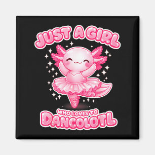 Íman Uma garota que ama dancolotl axolotl garotas balle