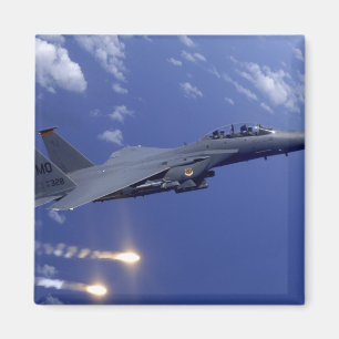 Íman Uma greve Eagle da força aérea F-15E