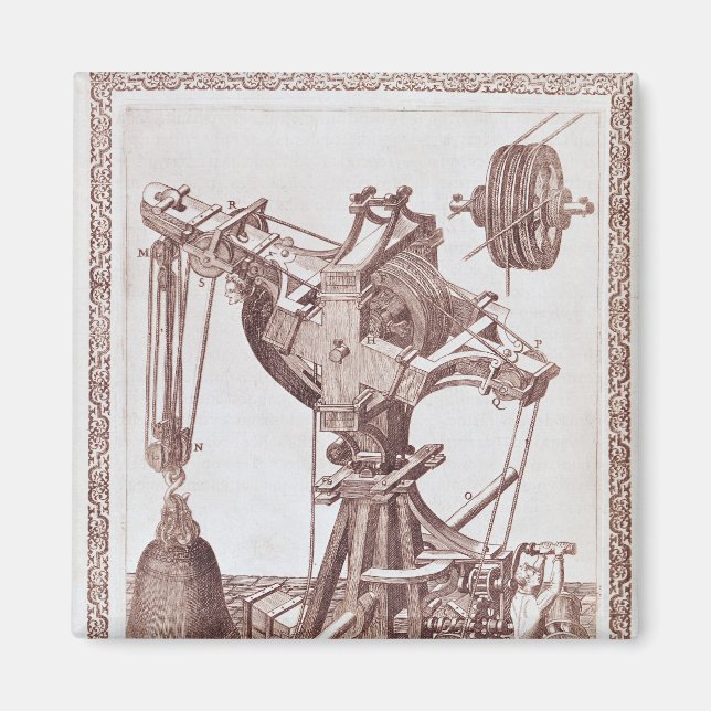 Íman Uma grua (Frente)