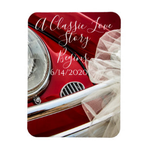 Íman Uma história de amor de carro clássica salve a d