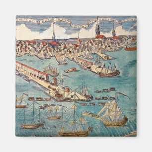 Íman Uma ideia da parte da cidade de Boston