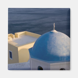 Íman Uma Igreja Ortodoxa perto do mar, Oia Santorini