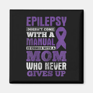 Íman Uma Mãe Que Nunca Desiste Da Consciência Epilepsia