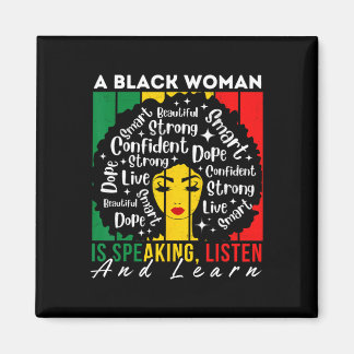 Íman Uma Mulher Negra Está Falando Ouça E Aprenda Afro 