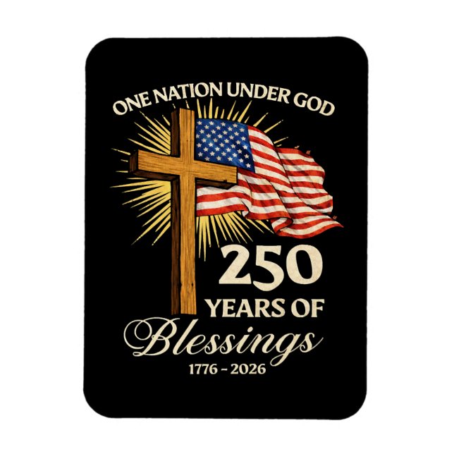 Íman Uma Nação Sob Deus 250 Anos de Bênçãos (Vertical)