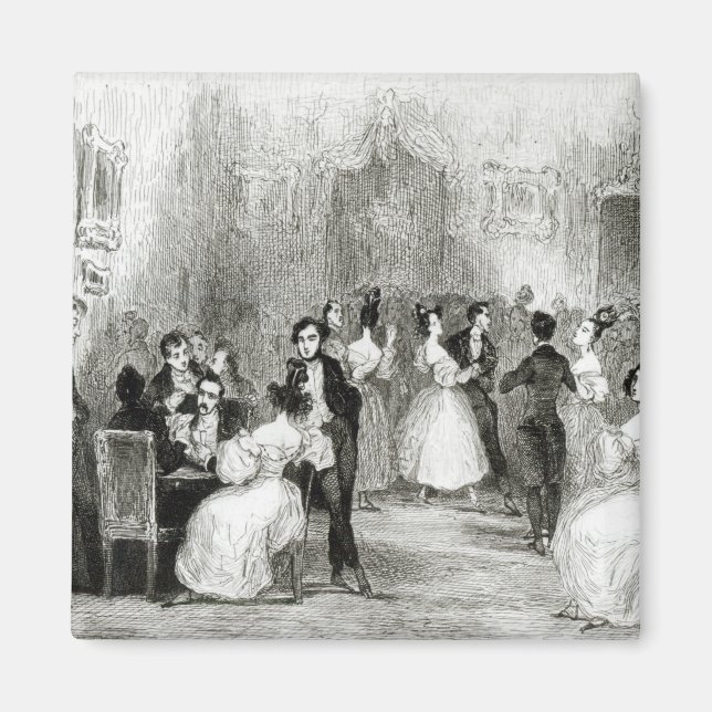 Íman Uma noite na Casa de Charles Nodier 1831 (Frente)